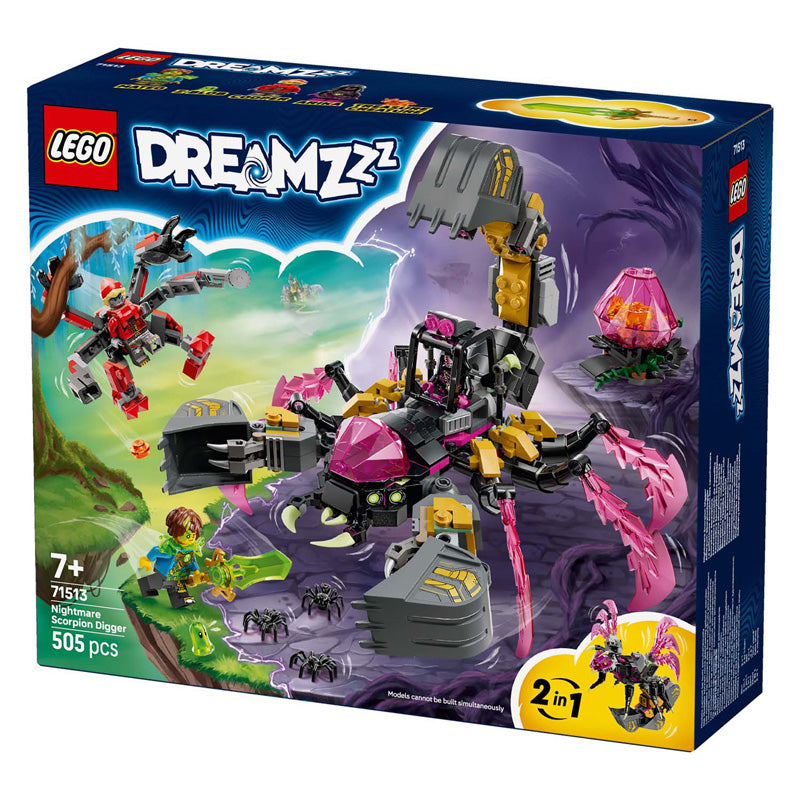 Lego Dreamzzz 71513 Albtraum-Skorpion-Bagger