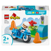 Lego 10471 Duplo Stadtblaues Polizeimotorrad | 2 Stk