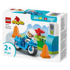 Lego 10471 Duplo Stadtblaues Polizeimotorrad | 2 Stk