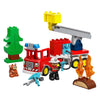 Lego Duplo Town 10473 Feuerwehrauto mit Schlauch und Feuerwehrmann