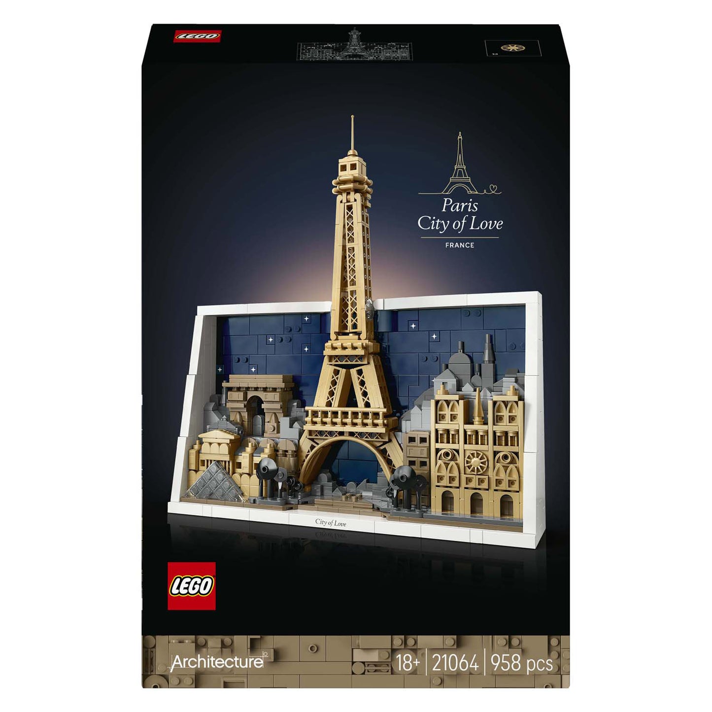 Lego 21064 Architektur Paris – Stadt der Liebe