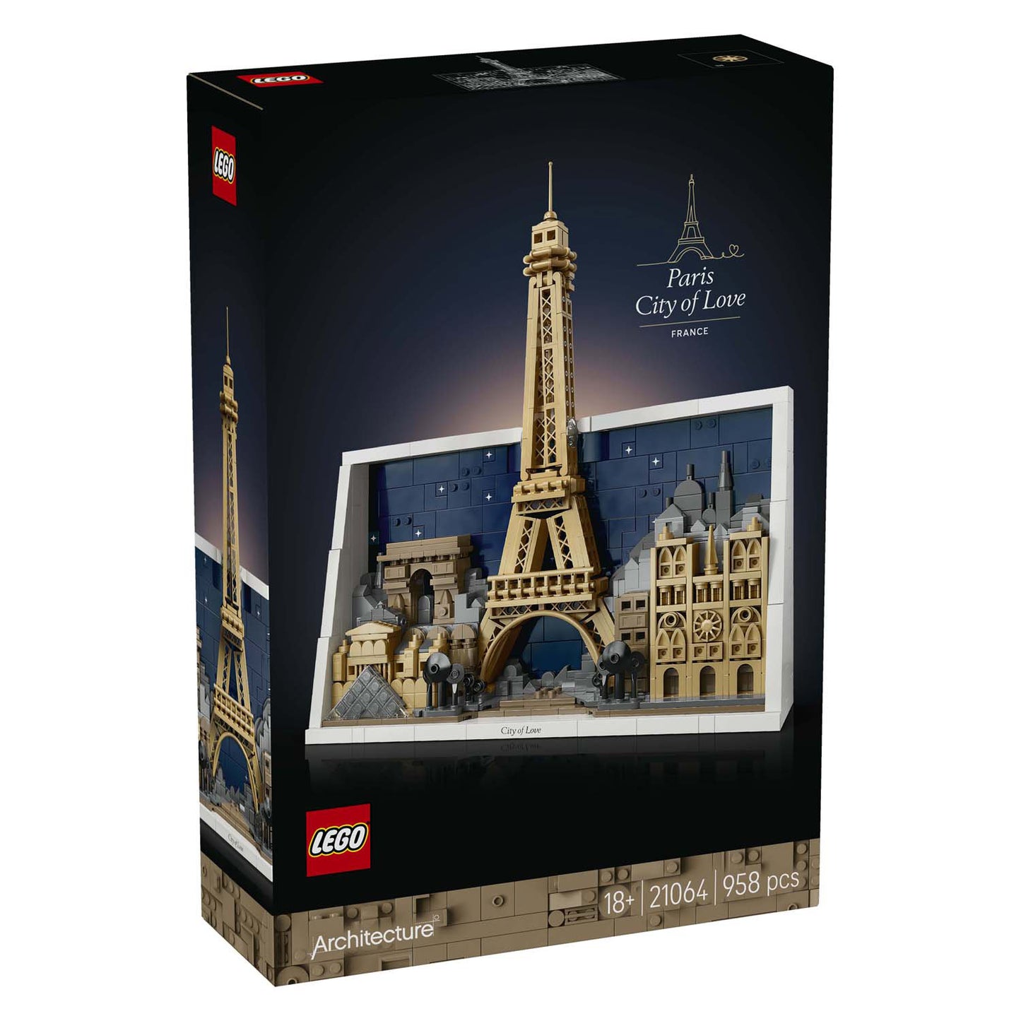 Lego 21064 Architektur Paris – Stadt der Liebe