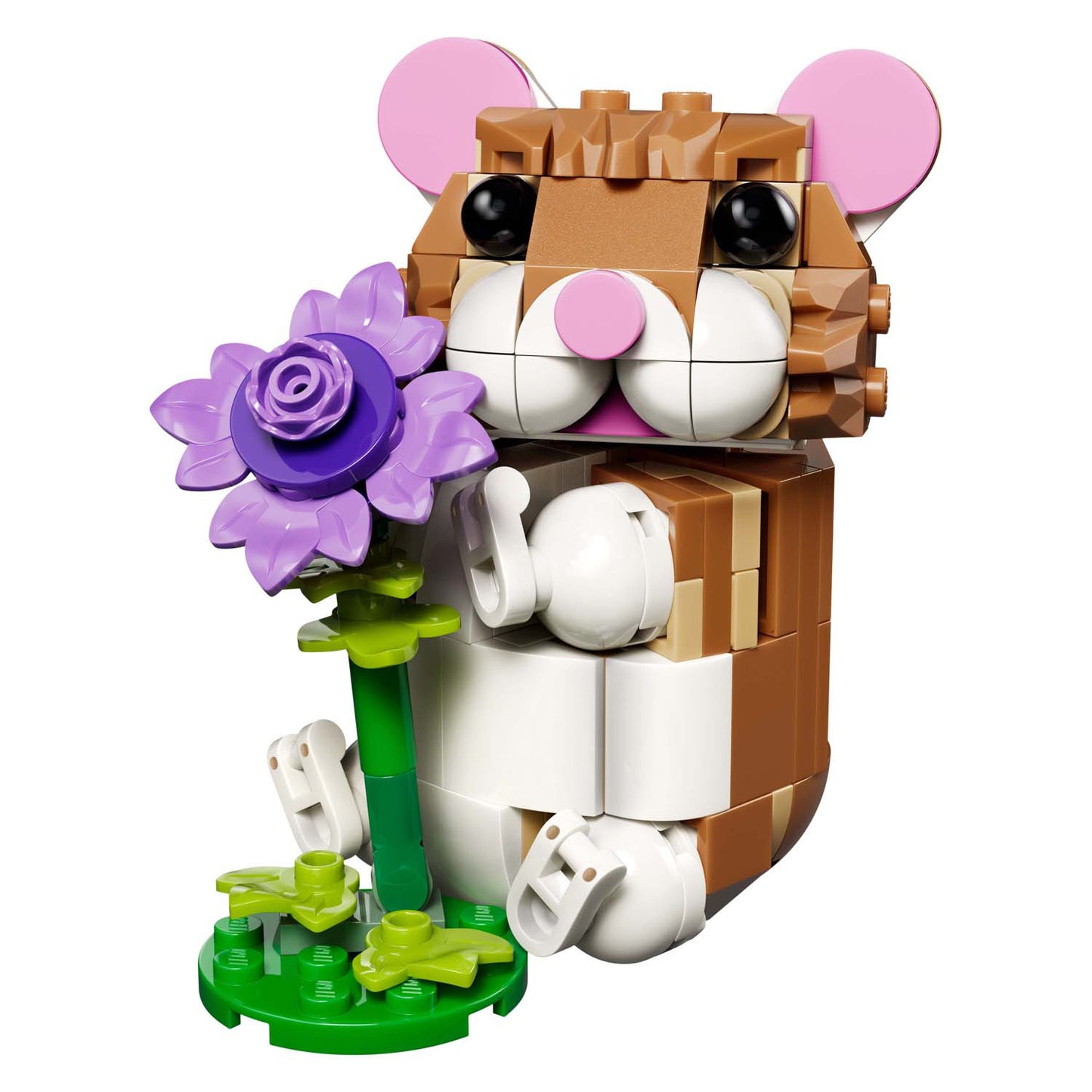 Lego 31376 Creator süßer Hamster mit Blume | 2 Stk