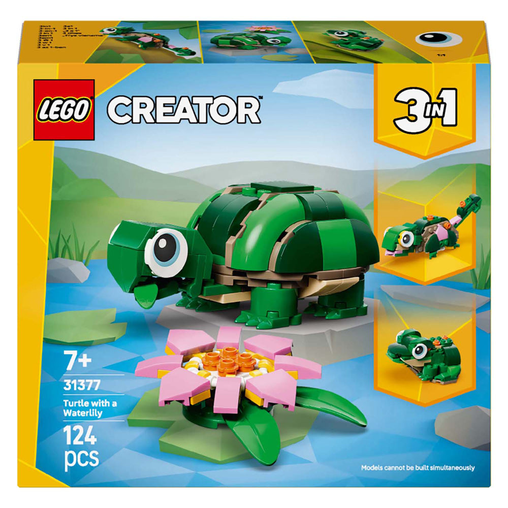 Lego Creator 31377 Schildkröte mit Seerose | 2 Stk