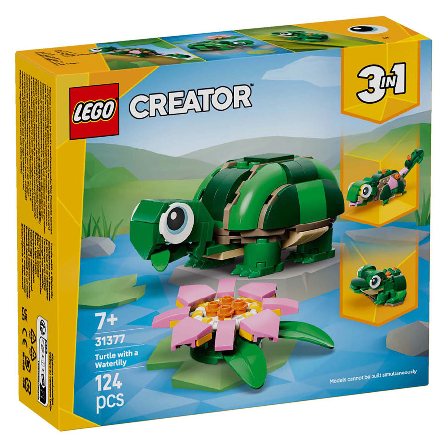 Lego Creator 31377 Schildkröte mit Seerose | 2 Stk