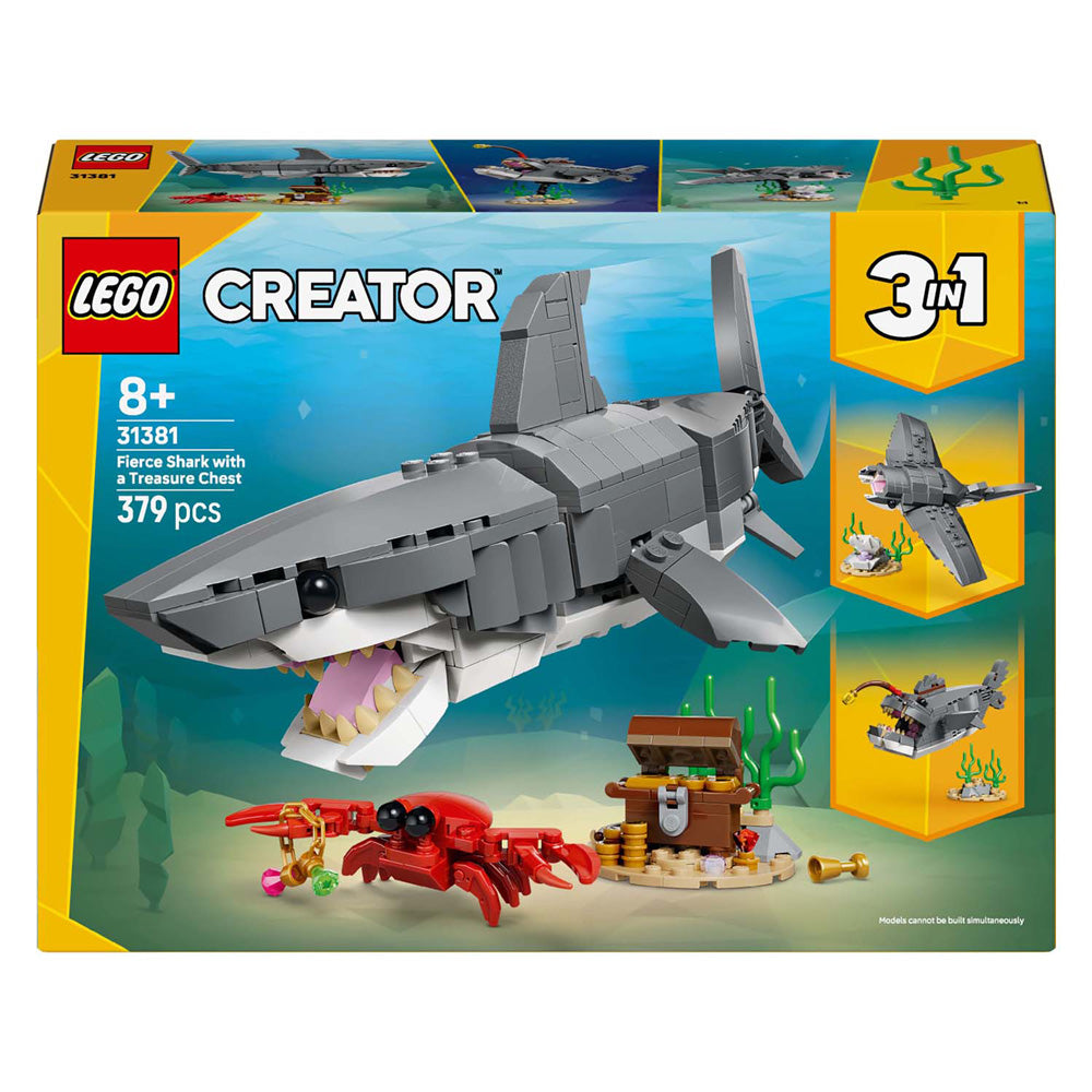 Lego Creator 31381 Wilder Hai mit Schatztruhe