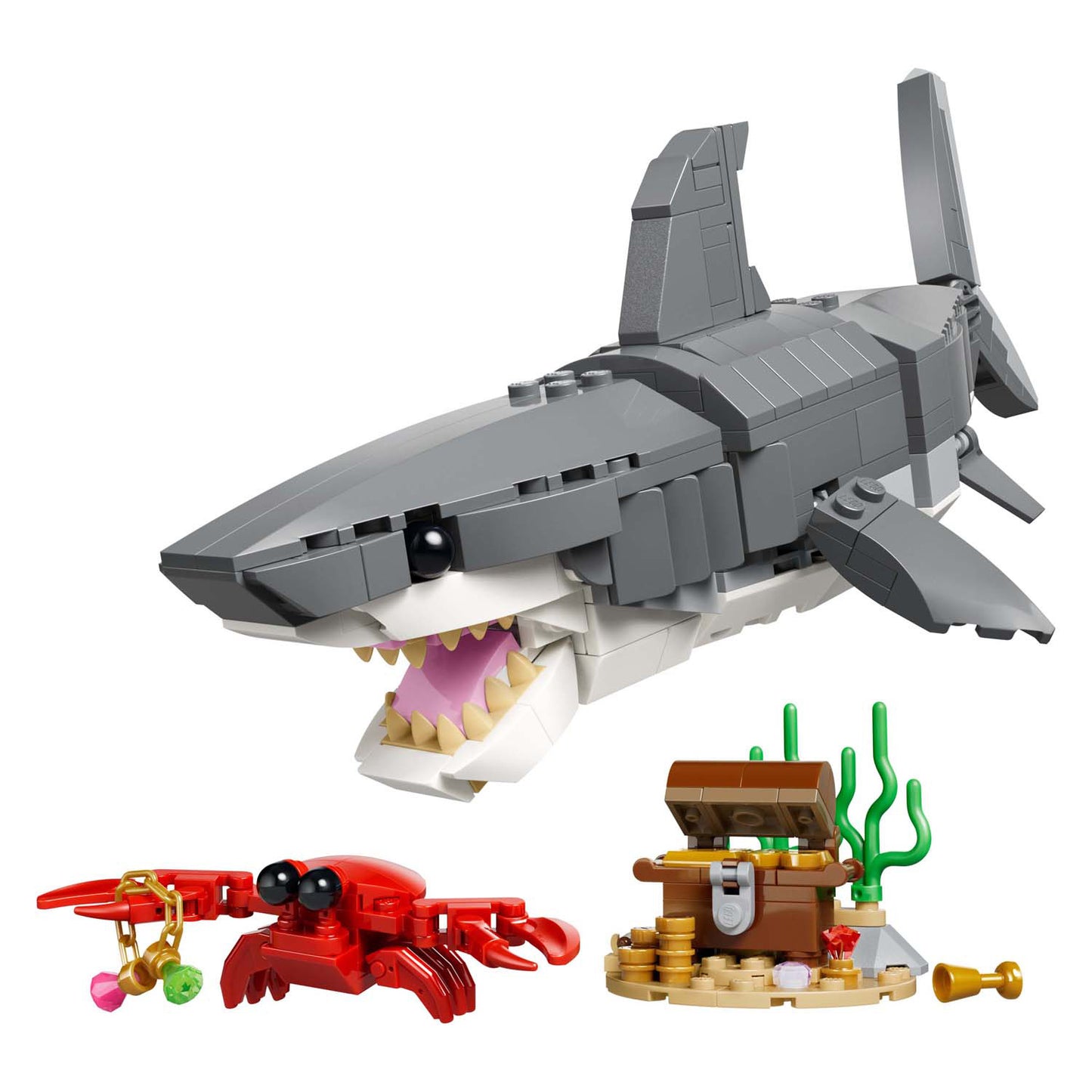 Lego Creator 31381 Wilder Hai mit Schatztruhe