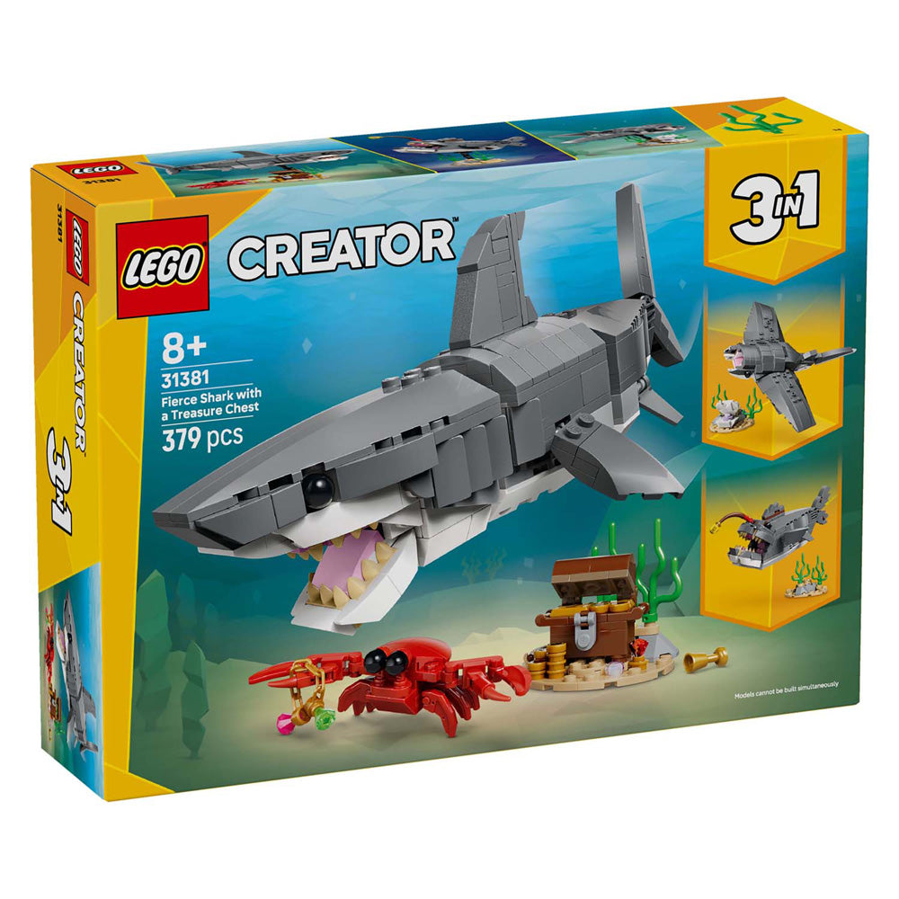 Lego Creator 31381 Wilder Hai mit Schatztruhe