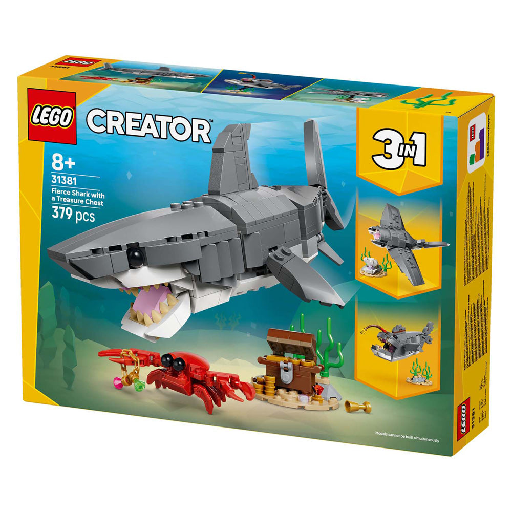 Lego Creator 31381 Wilder Hai mit Schatztruhe