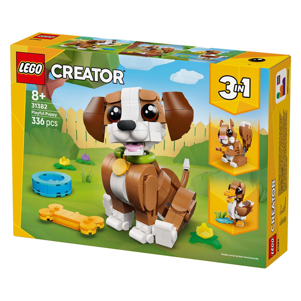 Lego Creator 31382 süßer tierischer verspielter Welpe