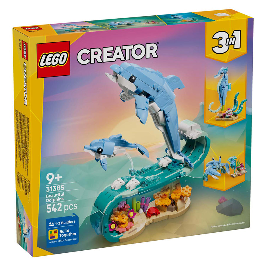 Lego Creator 31385 Meerestiere, wunderschöne Delfine