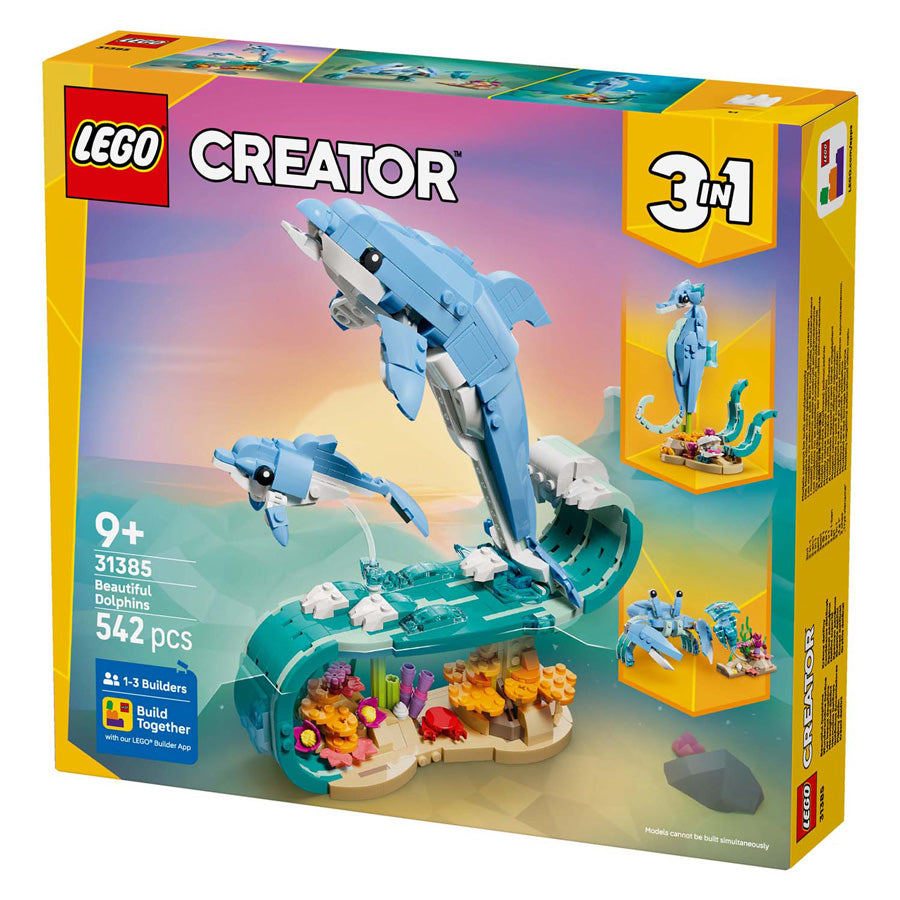 Lego Creator 31385 Meerestiere, wunderschöne Delfine
