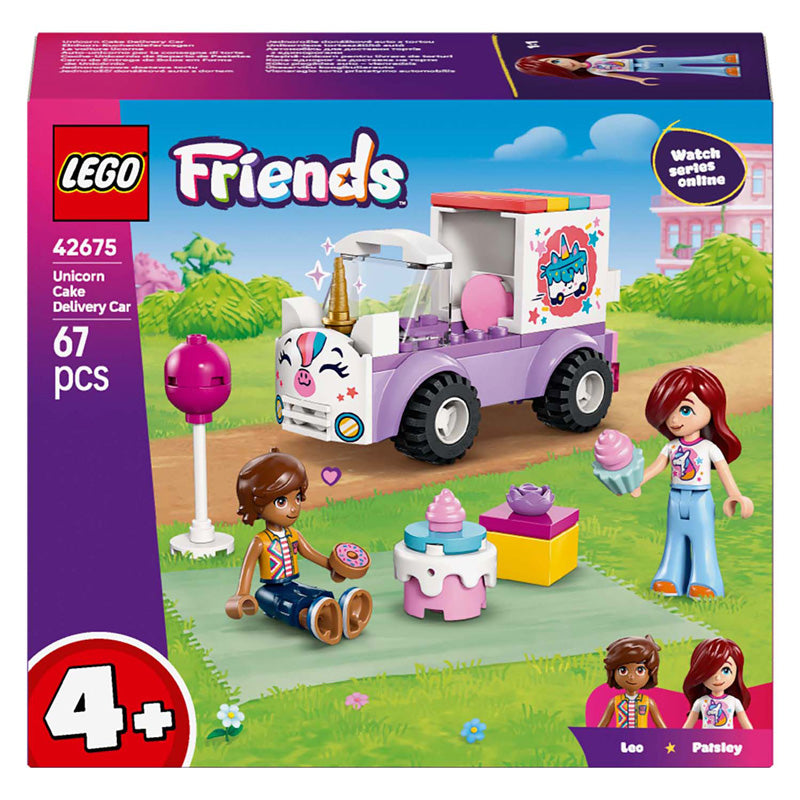Lego Friends 42675 Einhorn-Kuchenlieferwagen | 2 Stk