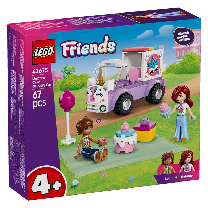 Lego Friends 42675 Einhorn-Kuchenlieferwagen | 2 Stk