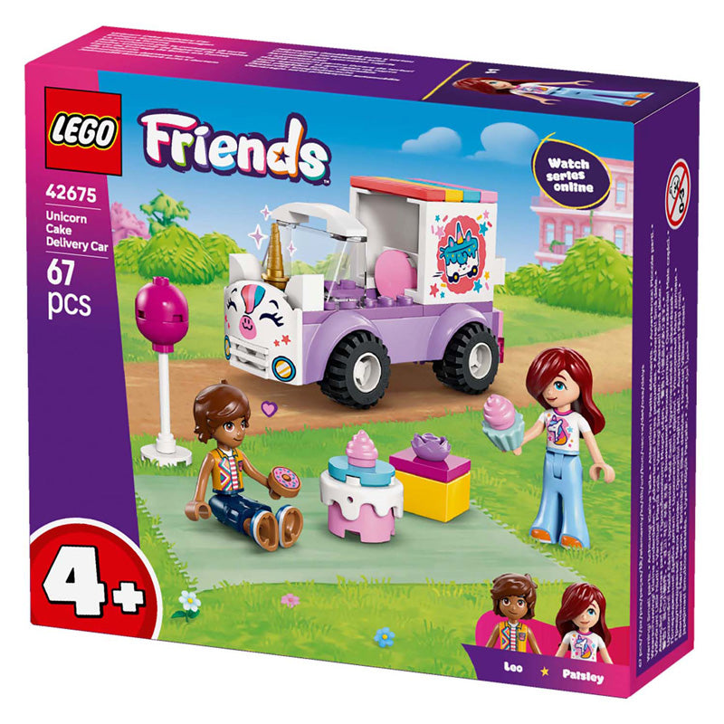 Lego Friends 42675 Einhorn-Kuchenlieferwagen | 2 Stk