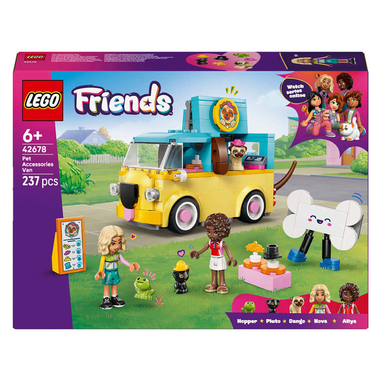 Lego Friends 42678 Lieferwagen mit Tierzubehör | 2 Stk