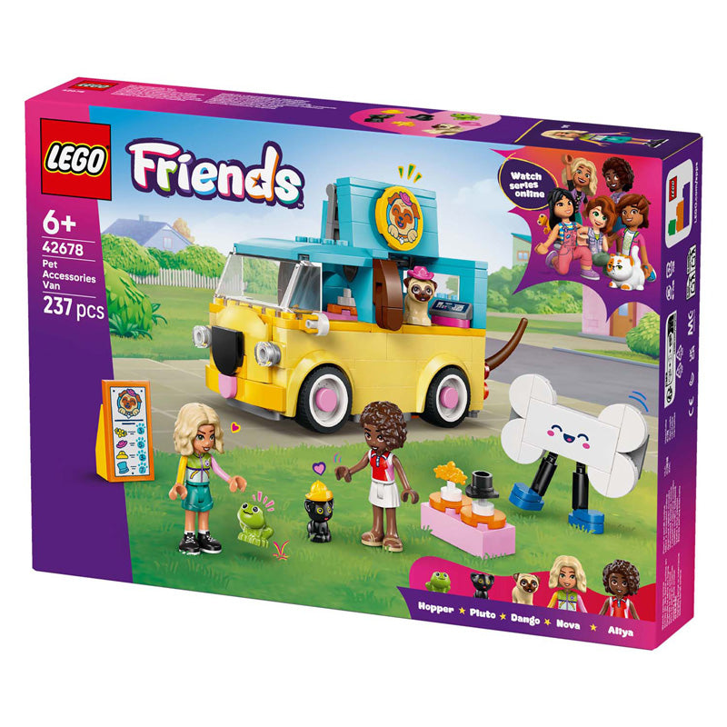 Lego Friends 42678 Lieferwagen mit Tierzubehör | 2 Stk