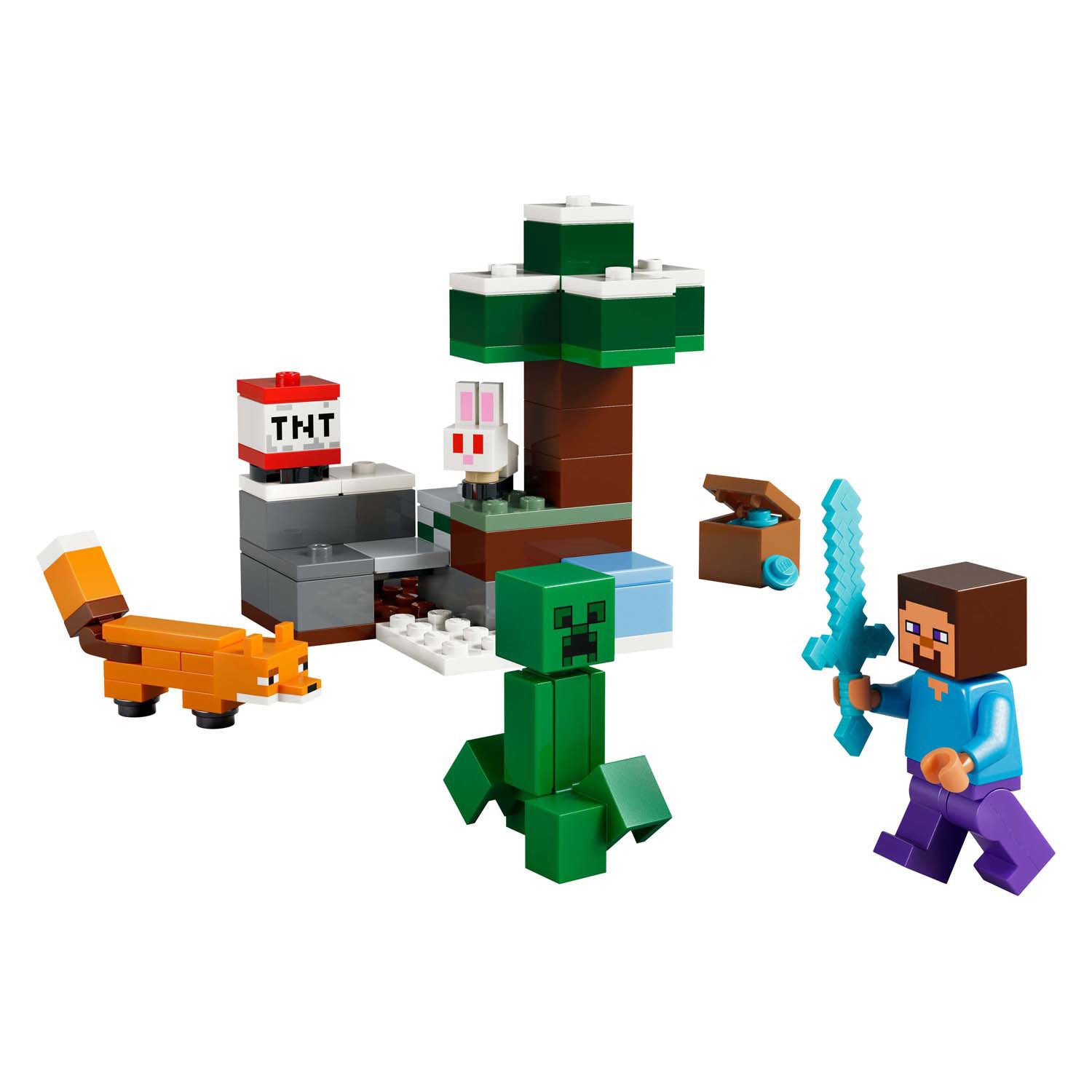 Lego Minecraft 21583 Steves Taiga-Abenteuer