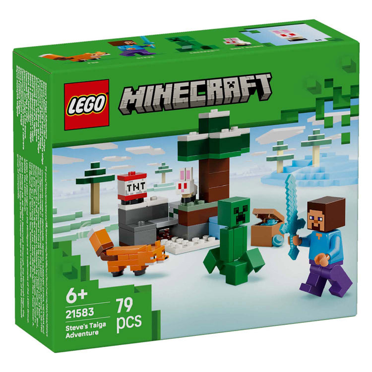 Lego Minecraft 21583 Steves Taiga-Abenteuer