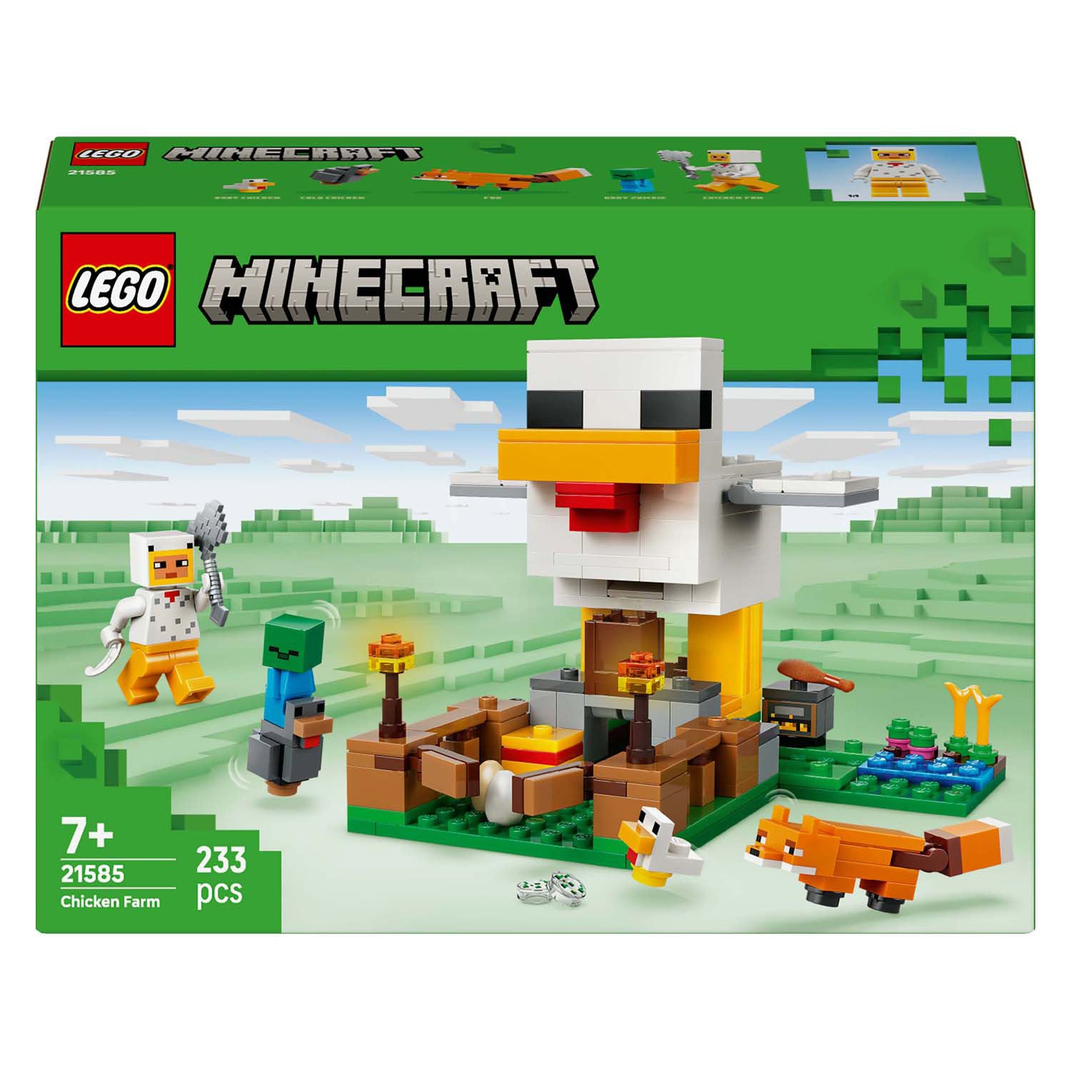 Lego Minecraft 21585 Hühnerfarm