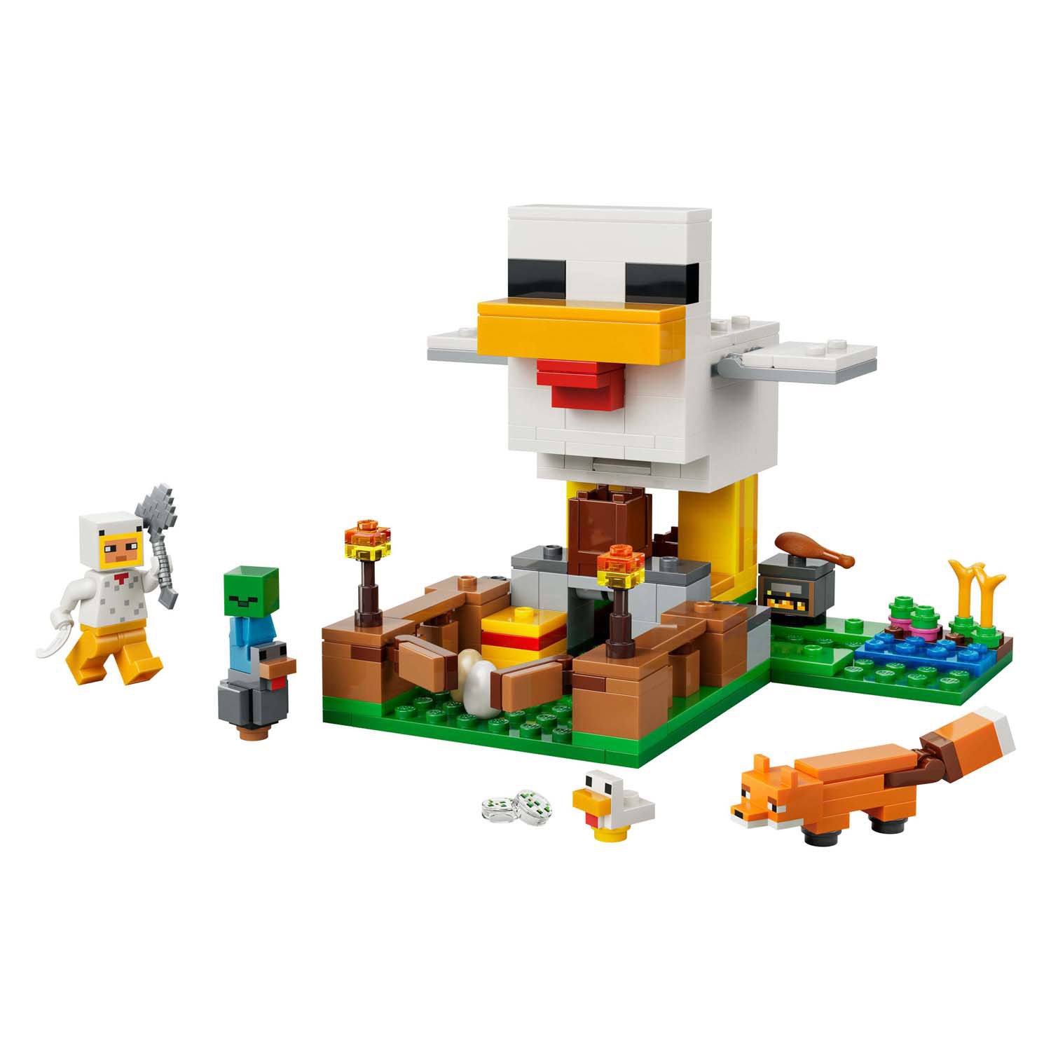 Lego Minecraft 21585 Hühnerfarm
