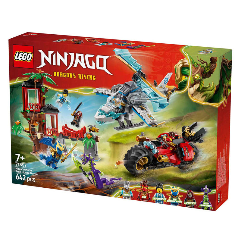 Lego Ninjago 71857 Ninja-Fahrzeuge am Baumhaus