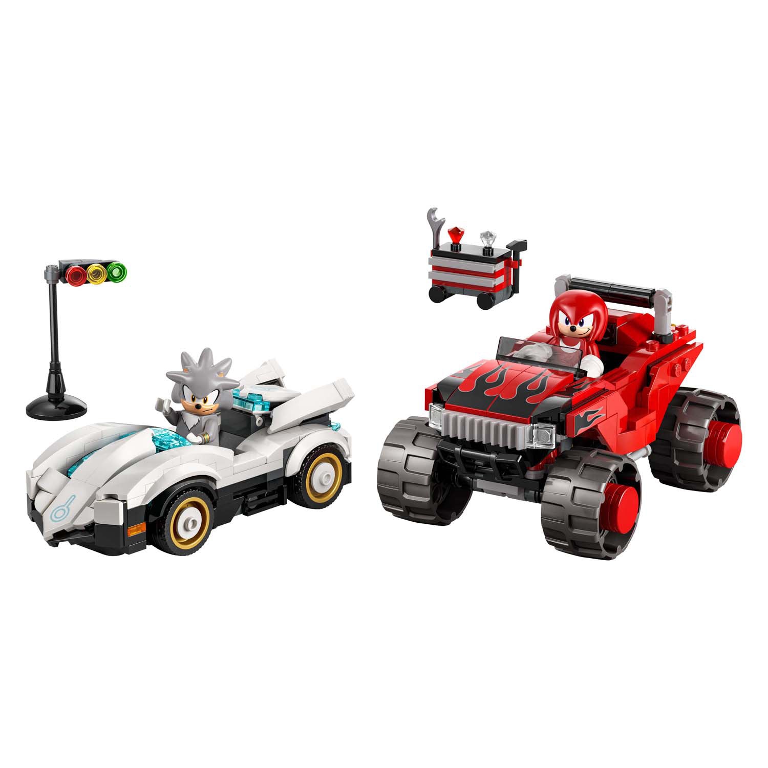 Lego Sonic 77118 Silvers Car vs. Knuckles‘ Monstertruck