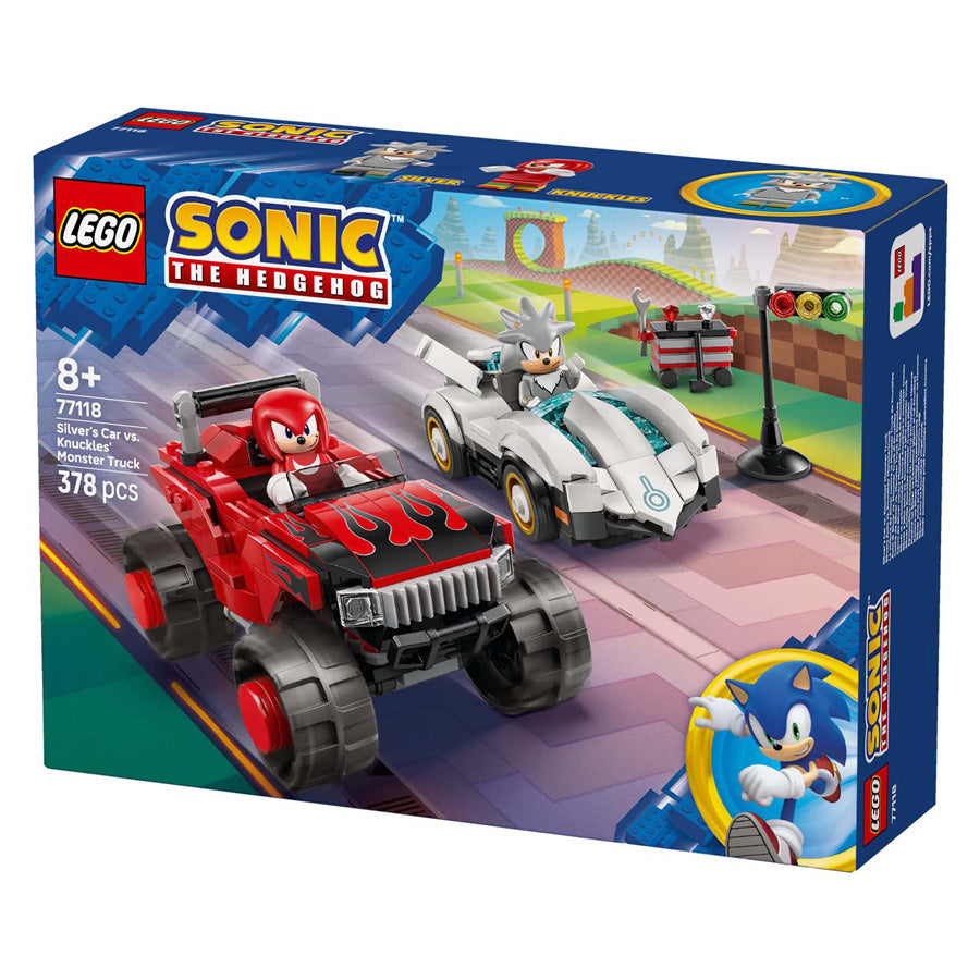 Lego Sonic 77118 Silvers Car vs. Knuckles‘ Monstertruck