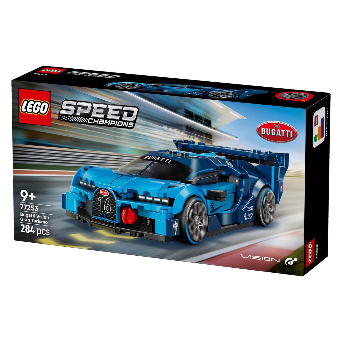 Lego Speed Champions 77253 Bugatti Vision GT Hyper-Sportwagen