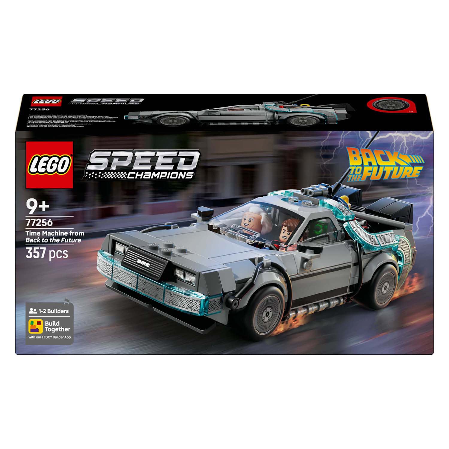 Lego Speed Champions 77256 Zeitmaschine aus Zurück in die Zukunft