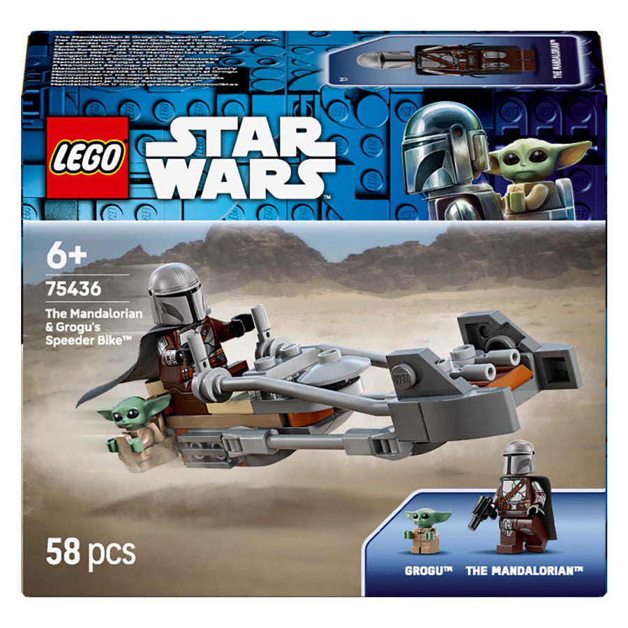 Lego Star Wars TM 75436 The Mandalorian und Grogus Speeder Bike | 2 Stk