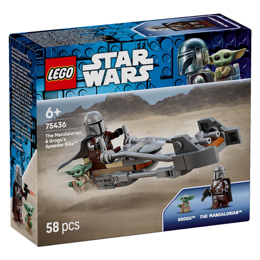 Lego Star Wars TM 75436 The Mandalorian und Grogus Speeder Bike | 2 Stk
