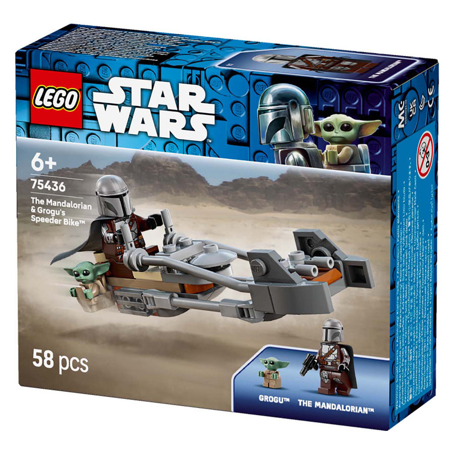 Lego Star Wars TM 75436 The Mandalorian und Grogus Speeder Bike | 2 Stk