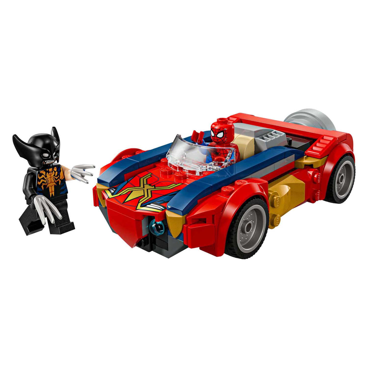 Lego Superhelden 76336 Marvel Spider-Man-Auto vs. vergifteter Vielfraß