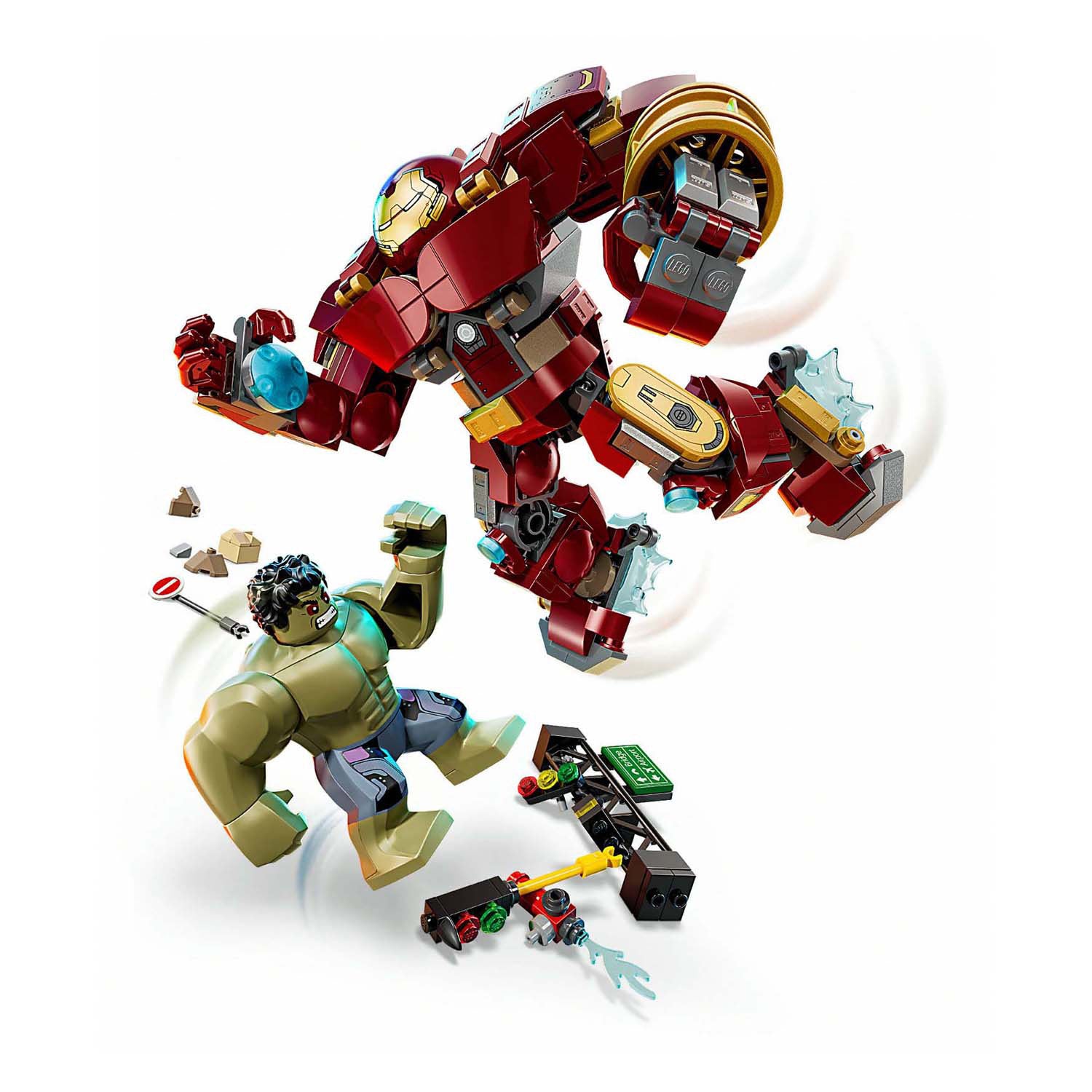 Lego Superhelden 76343 Marvel: Ultimativer Kampf: Hulkbuster vs. Hulk