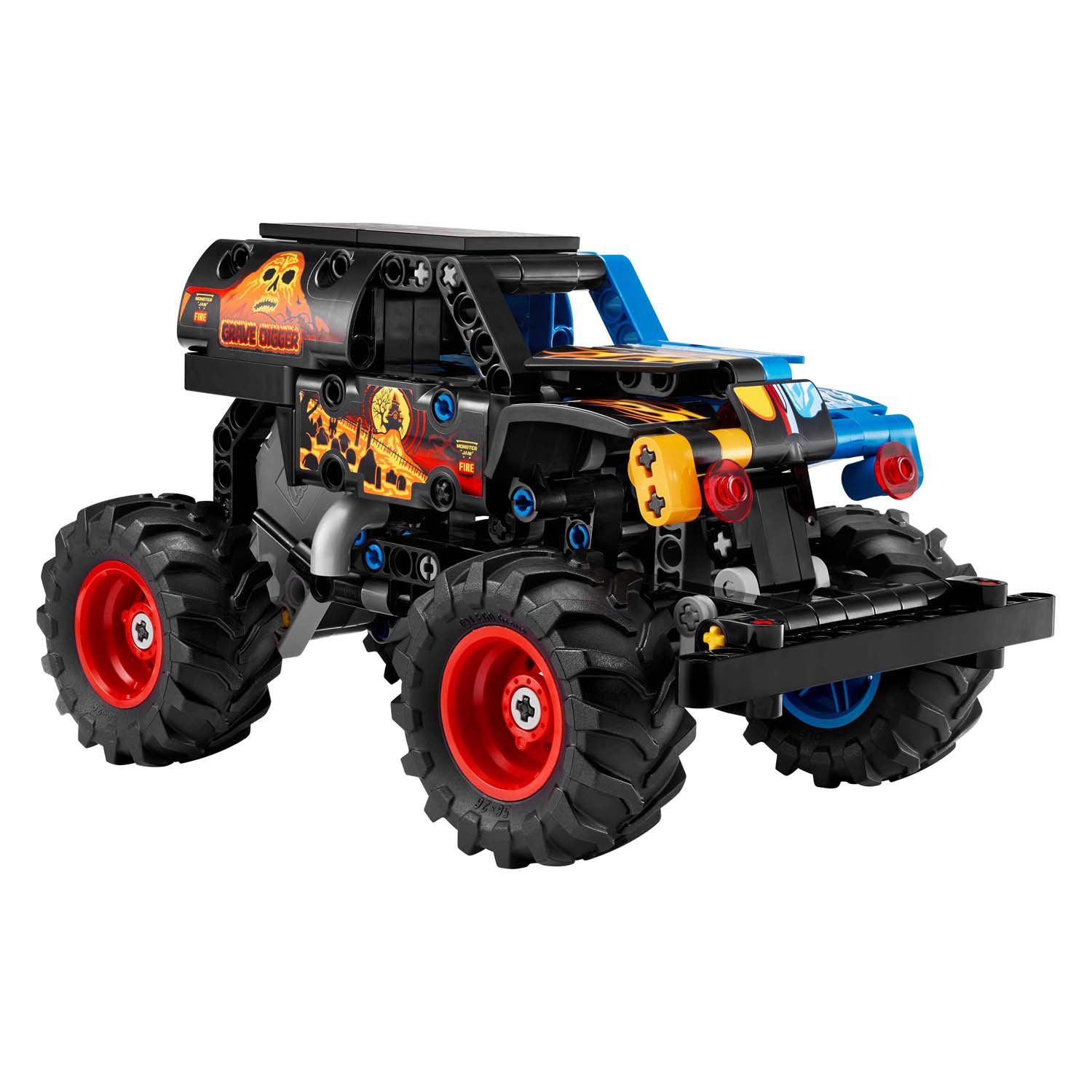 Lego Technic 42219 Monster Jam Grave Digger Feuer und Eis