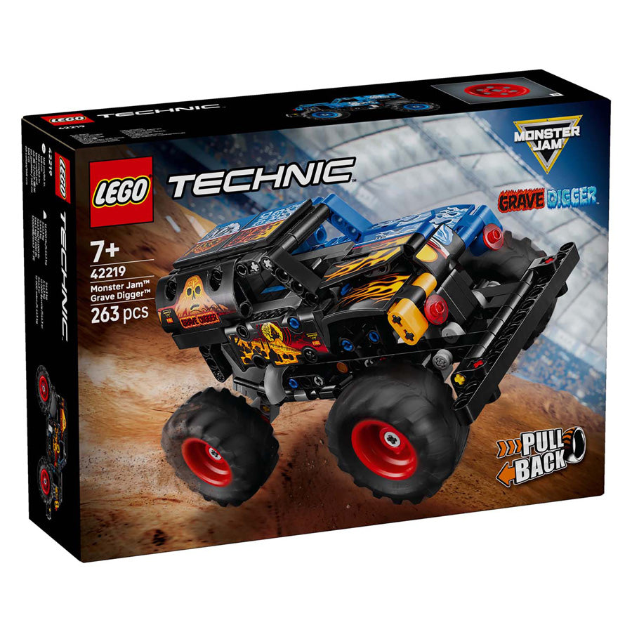 Lego Technic 42219 Monster Jam Grave Digger Feuer und Eis
