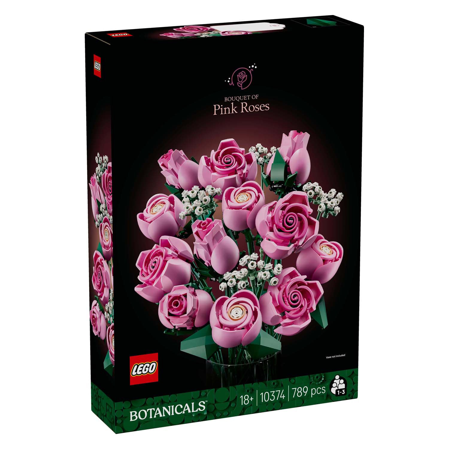 Lego Botanicals 10374 rosa Rosenstrauß