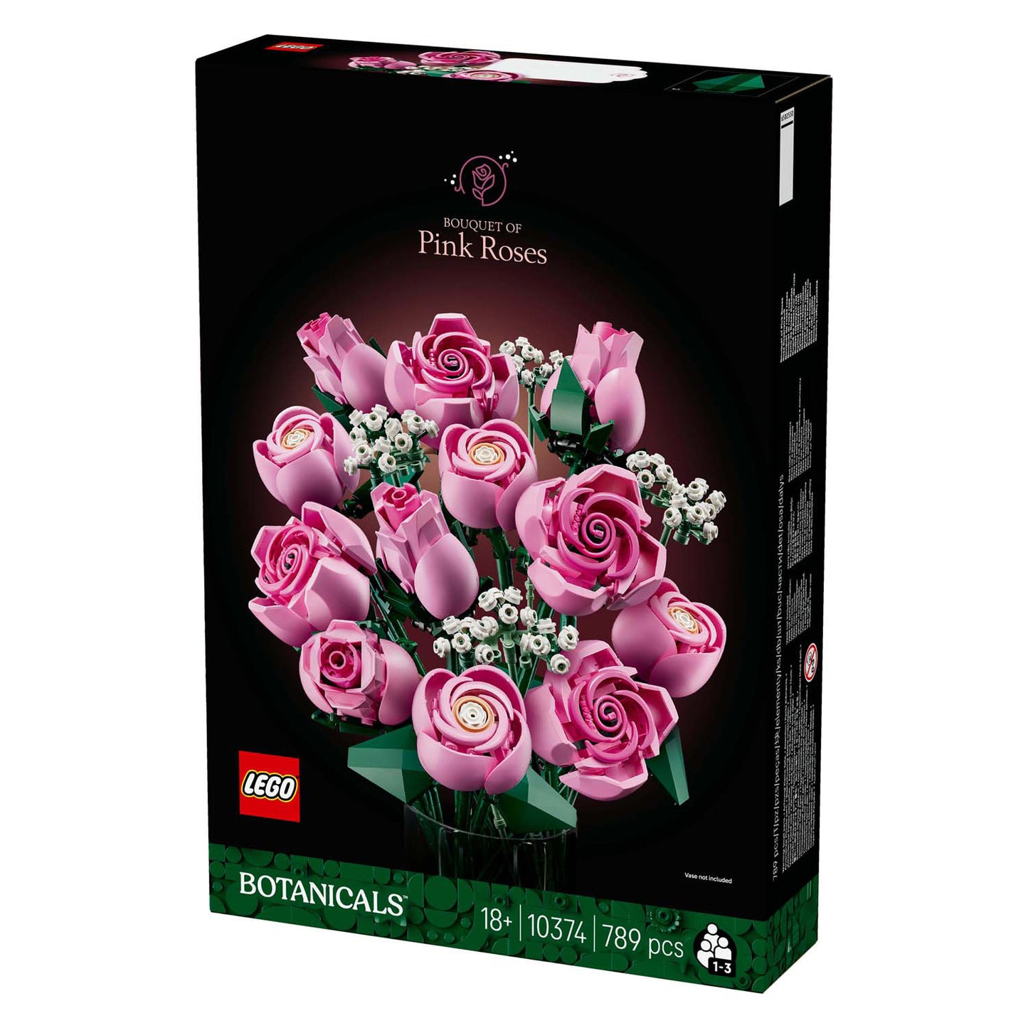 Lego Botanicals 10374 rosa Rosenstrauß