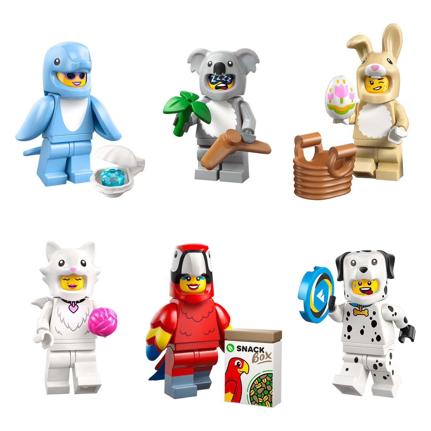 Lego Minifiguren 71051 Serie 28: Tierkostüme