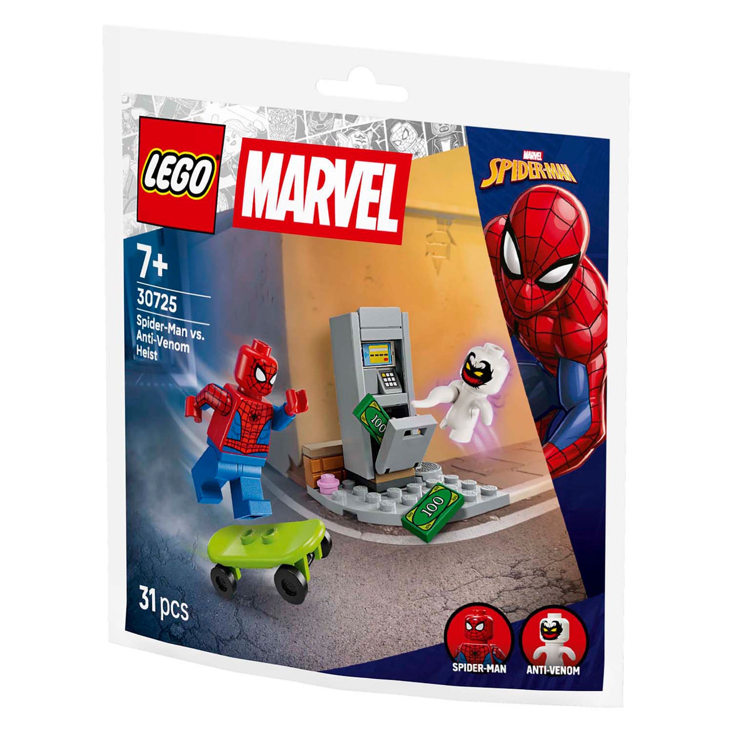 Lego Superhelden 30725 Spider-Man vs. Anti-Venom-Überfall