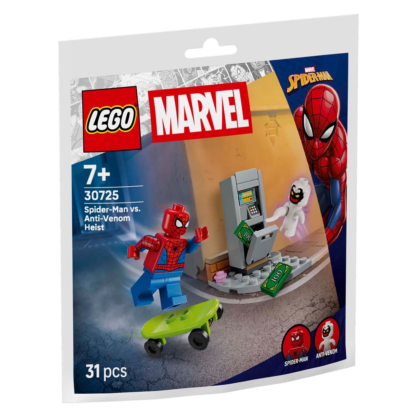 Lego Superhelden 30725 Spider-Man vs. Anti-Venom-Überfall