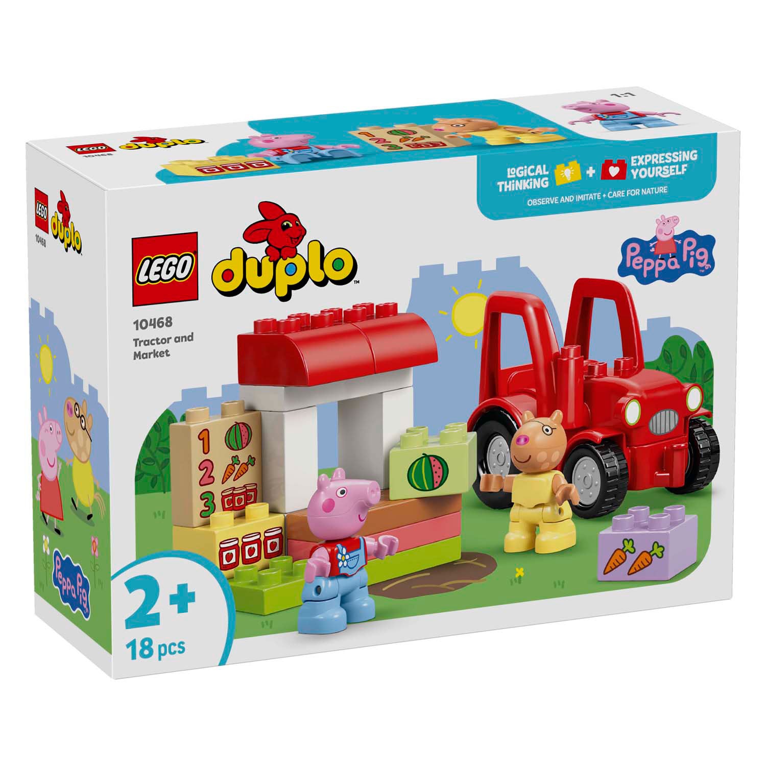Lego Duplo 10468 Traktor und Marktstand