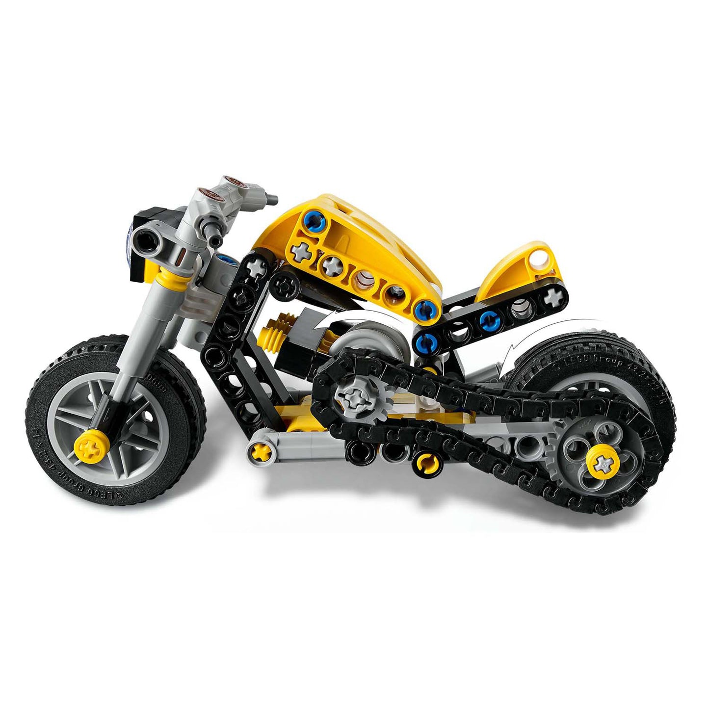 Lego Technic 42225 gelber Motor