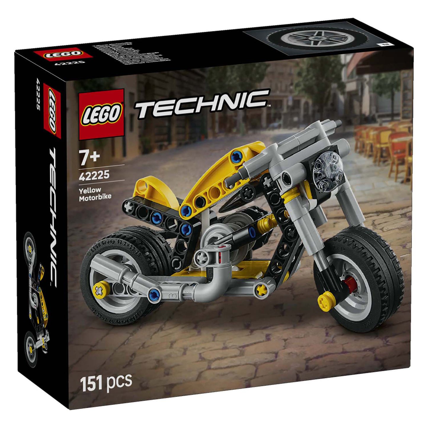Lego Technic 42225 gelber Motor