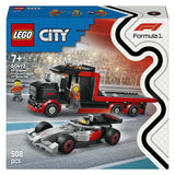 Lego City 60493 F1-Ausstellungswagen mit Audi F1-Rennwagen - afbeelding 2