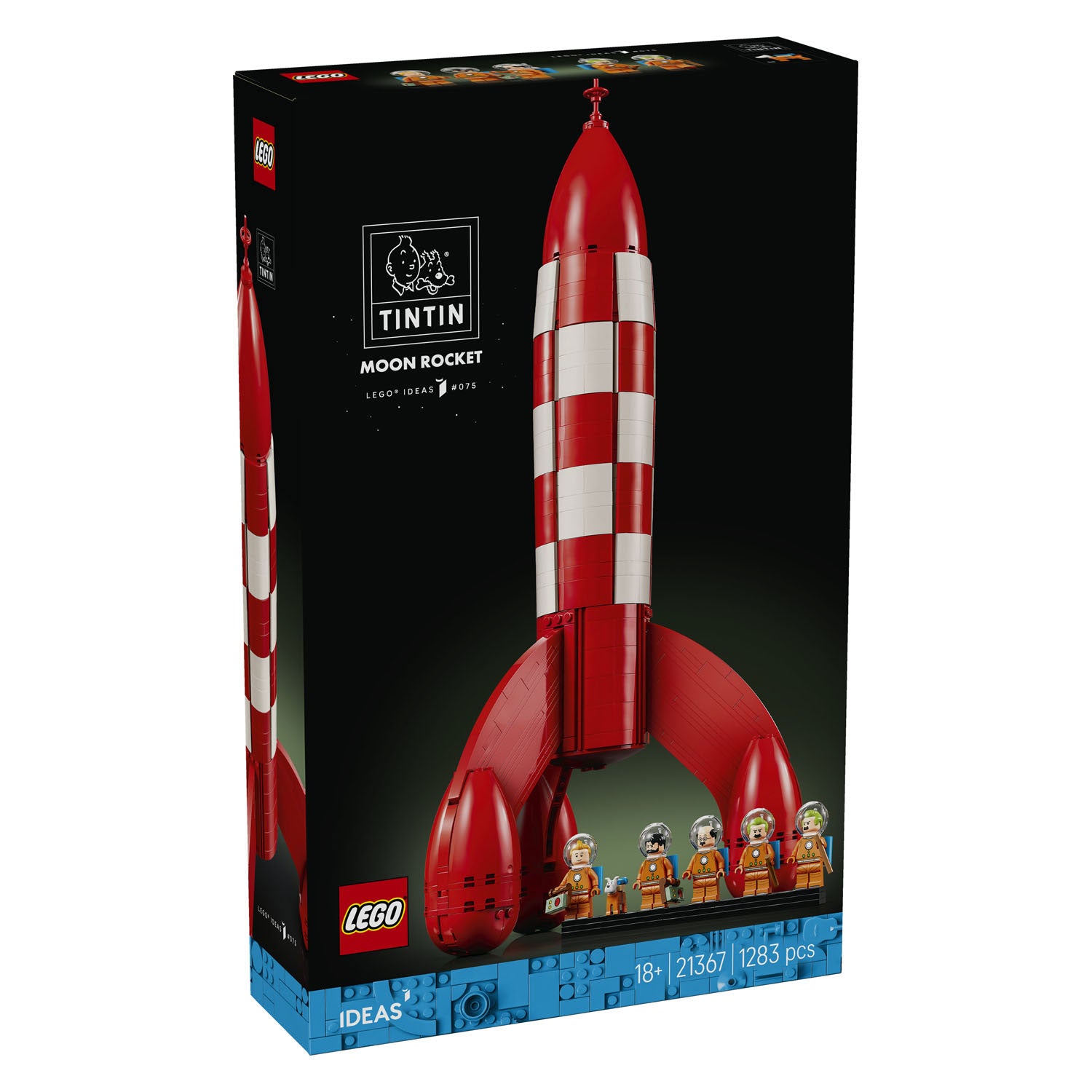 Lego Ideas 21367 Tim und Struppi Mondrakete