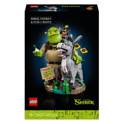 Lego® Shrek: Shrek, Esel und der gestiefelte Kater – 72423