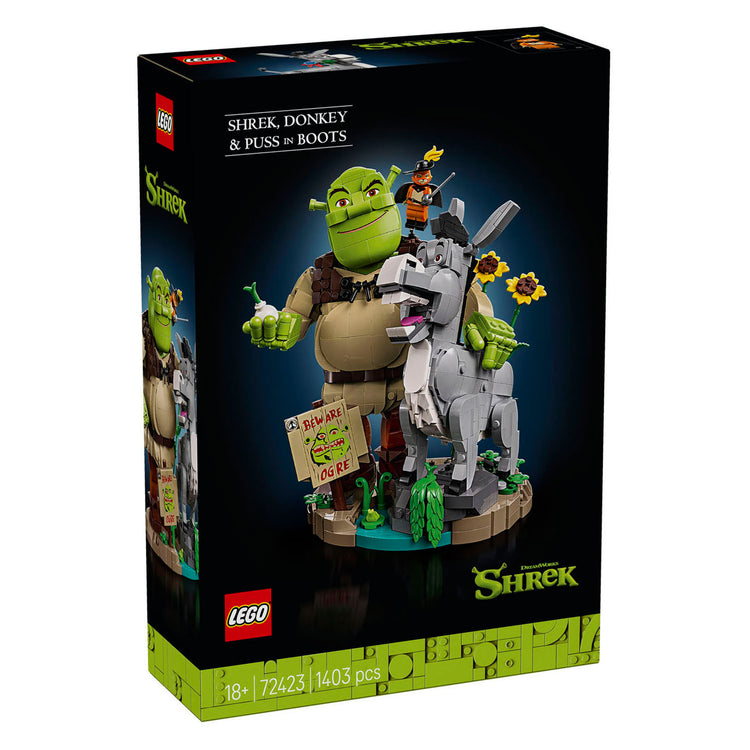 Lego® Shrek: Shrek, Esel und der gestiefelte Kater – 72423