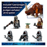 Lego® Star Wars: The Mandalorian™ Offworld Sandcrawler™ und Mudhorn – Konstruktionsspielzeug mit Fahrzeug für Kinder – Enthält 7 Charaktere – Geschenkidee für Jungen, Mädchen und Fans ab 14 Jahren – 75453 - afbeelding 5